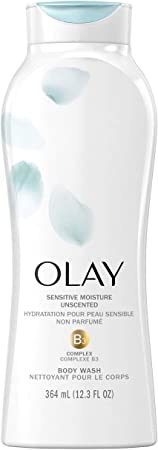 Olay Sensitive Moisture Unscented Body Wash, 364 Milliliters