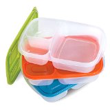 Perfect Life Ideas Bento Lunch Boxes Nesting Multi-compartment 3 Pieces Set