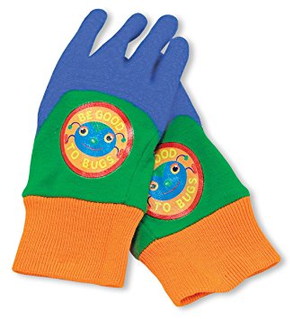 Melissa & Doug Be Good to Bugs Gardening Gloves for Kids