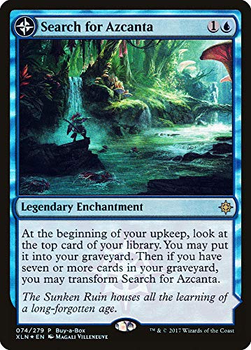 Magic: The Gathering - Search Azcanta // Azcanta, The Sunken Ruin - 74/279 - Treasure Chest Promo - Ixalan