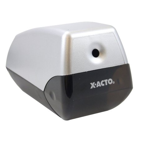 X-ACTO Electric Sharpener, Two-Tone Silver/Gray (1900)