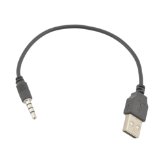 35mm JackPlug to USB Data Cable for MP3MP4 PC