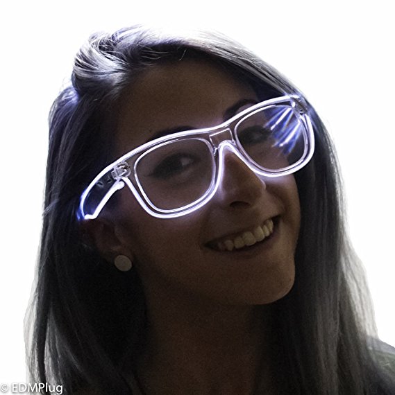 GloVision El Wire Diffraction Glasses - EDMPlug