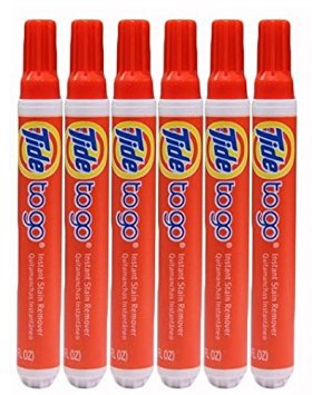 Tide Pens To go Instant Stain Remover 10ml(0.33 FL oz.) - (Pack of 6)