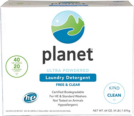 Planet Ultra Powdered Laundry Detergent, 64-Ounce Boxes (Pack of 10)
