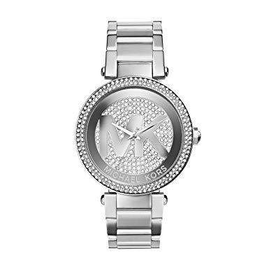 Michael Kors Mid-Size Stainless Steel Parker Analog Glitz Watch