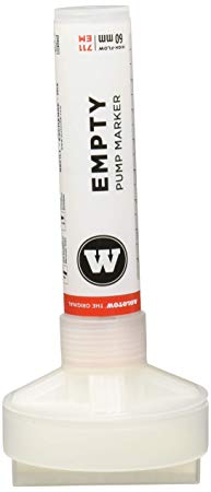Molotow Masterpiece Empty Acrylic Paint Marker, 60mm, Compatible with Most Paints and Inks (711.000)