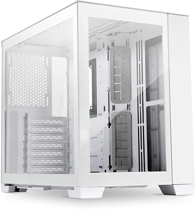 Lian Li O11 Dynamic Mini Snow White - SECC / Aluminum /Tempered Glass/ ATX, Mirco ATX , Mini-ITX / Mini Tower Computer Case - O11D Mini-S ( Power Supply Size : SFX/ SFX-L )