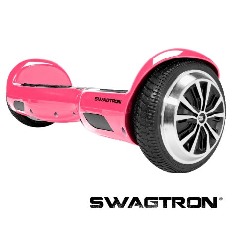 Swagtron T1 Hoverboard - World's First UL2272 certified Hands Free Two Wheel Self Balancing Electric Scooter