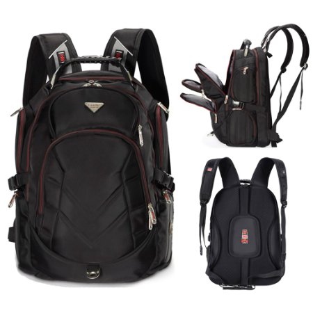 Bonvince 184 Laptop Backpack Fits Up To 184 Inch Gamer Laptops Backpack Black