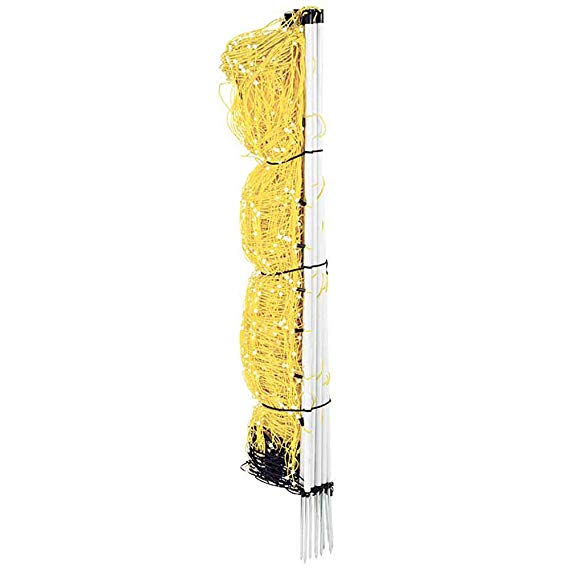 Premier 48" Electric Chicken Net Fence 12/48/3 Yellow - 164' Roll