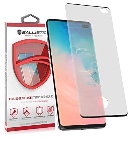 BALLISTIC Full Edge Tempered Glass Protector for Samsung Galaxy S10 Plus