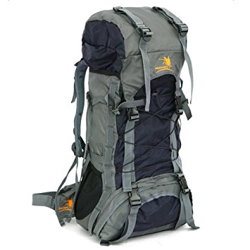 Z ZTDM 55L Internal Frame Backpack Hiking Backpacking Packs Large Capacity for Outdoor Hiking Travel Climbing Camping Mountaineering