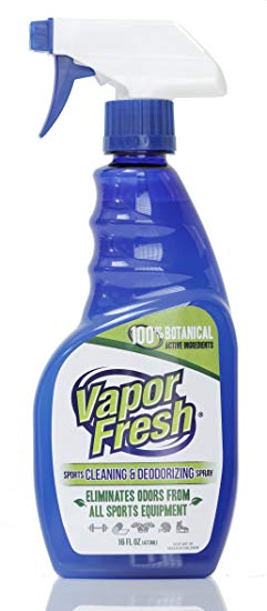 Vapor Fresh Natural Cleaning and Deodorizing Spray - Great For Sports Pads, Yoga Mats, Shoes, Boxing Gloves and Gym Equipment, 16 Ounces (1-Pack)