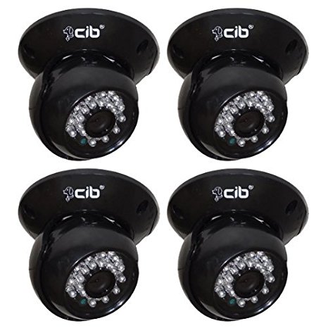 CIB CUC8401-4 420TVL indoor CCD Dome IR Day Night Security Camera Sharp Sensor.