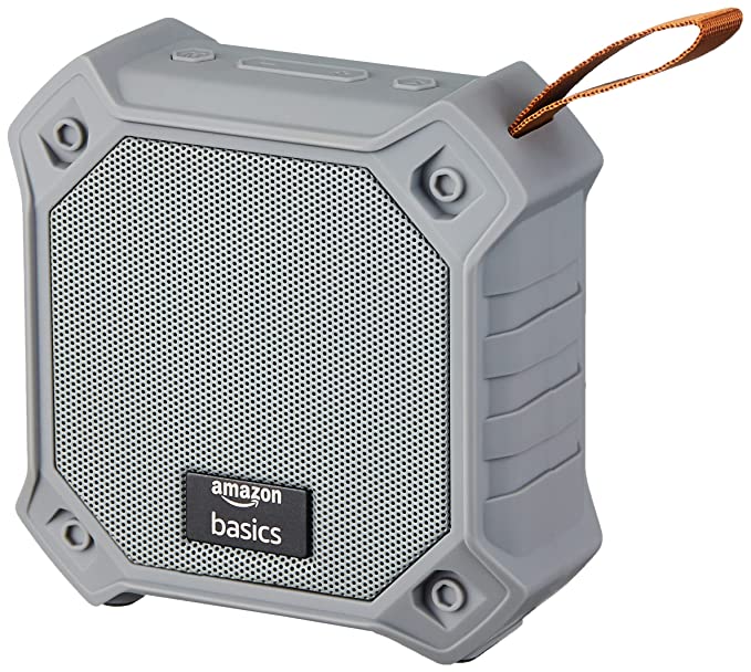 AmazonBasics 5W Bluetooth 5.0 Speaker, Upto 36 Hrs Playtime, True Wireless Technology, Built in Mic, Multiple Connectivity Modes (Grey)