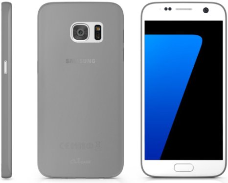 Galaxy S7 CaliCase Premium Ultra Thin Case (Clear Black)