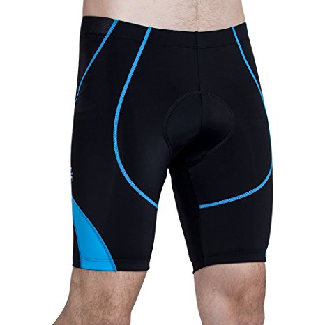 Santic Men's 4D Padded Cycling Shorts Anti-sweat Quick Dry Tights