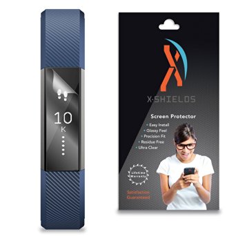 XShields© High Definition (HD ) Screen Protectors for FitBit Alta (Maximum Clarity) Super Easy Installation [2-Pack] Lifetime Warranty, Advanced Touchscreen Accuracy