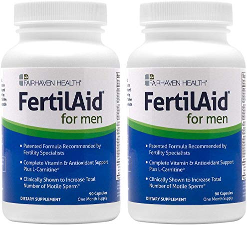FertilAid for Men: Male Fertility Supplement - 2 Month Supply