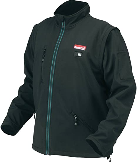 Makita DCJ200ZS 18V LXT Lithium-Ion Cordless Heated Jacket, Black, Small