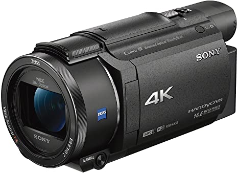 Sony FDRAX53/B 4K HD Video Recording Camcorder (Black)