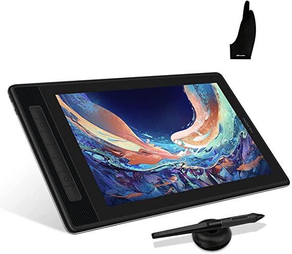 HUION Kamvas Pro 13 2.5K QHD Graphics Drawing Tablet with Screen and Artist Glove