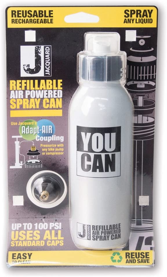 Jacquard Youcan Refillable Air Powered Spray Can, White