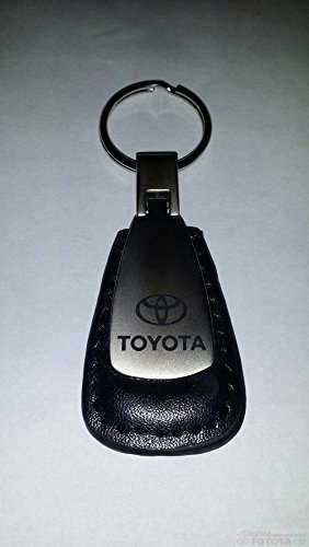 Toyota Ofical Licensed Leather Tear Drop KeyChain