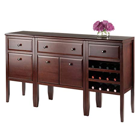 Winsome Wood Orleans 3 Piece Modular Buffet Set