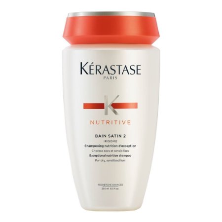 Kerastase Nutritive Bain Satin 2 Irisome Exceptional Nutrition Shampoo for Dry Sensitised Hair 250ml