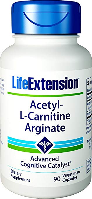 Life Extension Acetyl-L-Carnitine Arginate 90 Vegetarian Capsules