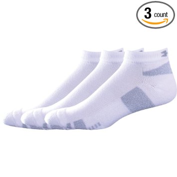 Under Armour Men's HeatGear Low Cut Socks (3 Pair)