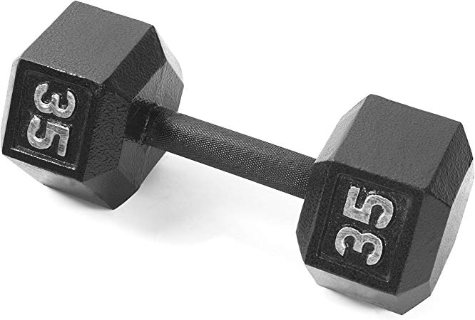 CAP Barbell Cast Iron Hex Dumbbell