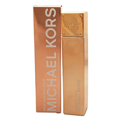 Michael Kors Rose Radiant Gold Eau de Parfum Spray for Women, 3.4 Ounce