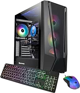 iBUYPOWER TraceMesh Gaming PC Computer Desktop TMI7N46T01 (Intel Core i7 14700F, NVIDIA GeForce RTX 4060 Ti 8GB, 32GB DDR5 5600 RGB (16x2), 1 TB NVMe SSD, WiFi Read, Windows 11 Home)