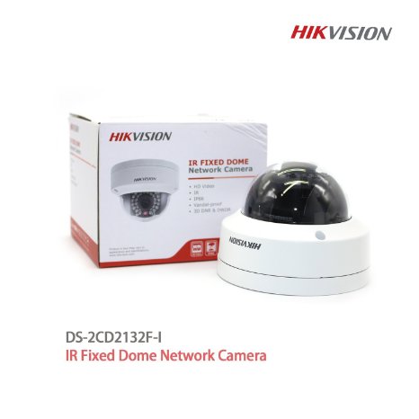 Hikvision USA DS-DS-2CD2132F 4mm CCTV Dome Camera with Full 360 Degree Rotation Capability and Built in Micro SD slot US Version DS-2CD2132F-I-4MM