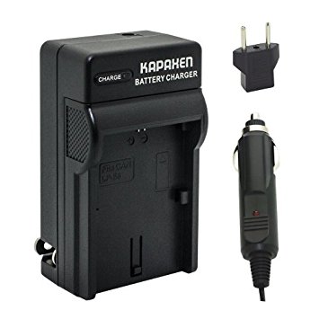 Kapaxen Rapid Battery Charger Kit for LP-E6 / LP-E6N Battery (LC-E6) for Canon EOS 5D Mark II, 5D Mark III, 5D Mark IV, 5DS, 5DS R, 6D, 7D, 7D Mark II, 60D, 60Da, 70D, 80D Cameras