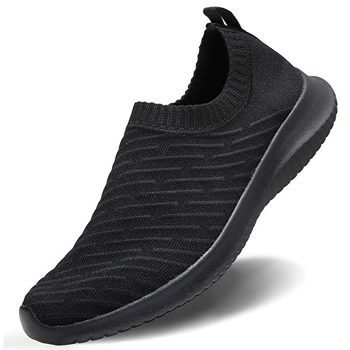 MATRIP Womens Comfort Elastic Sock Slip On Walking Shoes Lightweight Non-Slip(Size:6.5-11)