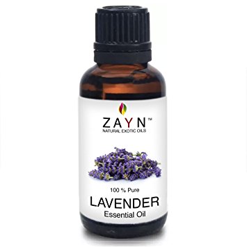 Zayn Lavender Essential oil - 100% Pure, Natural and Undiluted - Best Choice for Aromatherapy, Massage and Aroma Diffusers - Suitable for All Skin Types - Use for Hair Care and Skin Care (10 ML)