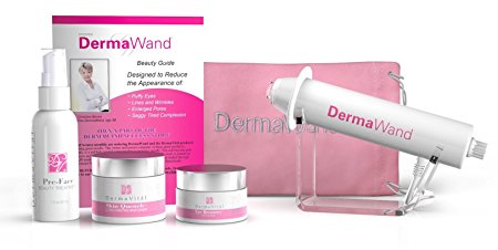 DermaWand with Luxury Moisturizer Kit - IMPROVES WRINKLES