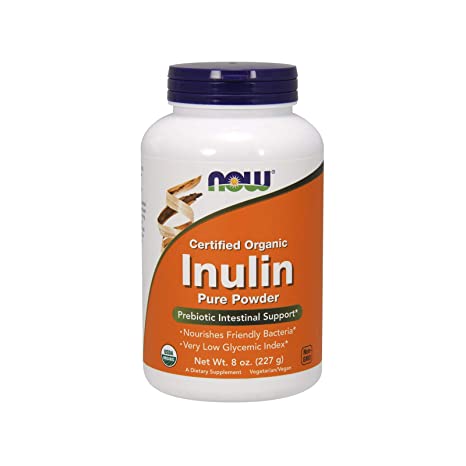 Now Foods Organic Inulin Pure Powder - 227 g