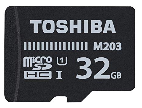 Toshiba 32GB M203 MicroSD Class 10 U1 100MB/s with Adapter