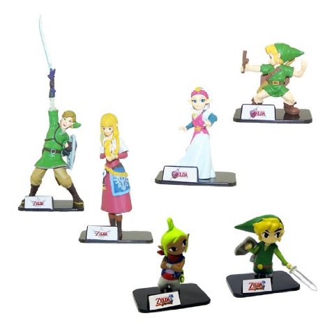 Legend of Zelda Skyward Sword Exclusive Figure Set of 6