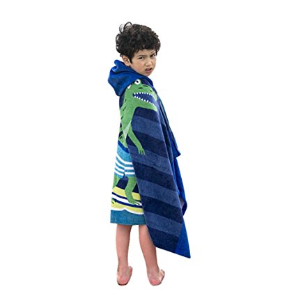 Cute Cartoon Baby Kid's Hooded Bath Towel Toddler Boy Girls Beach Towel New-Perfect Gift