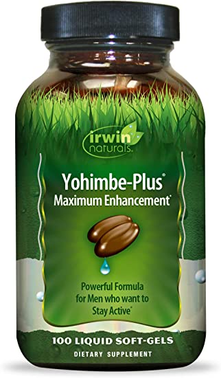 Irwin Naturals Advanced Yohimbe Plus Dietary Supplement Liquid Gel Caps, 100 Count Bottle