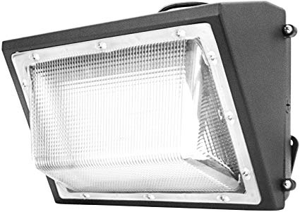 100W LED Wall Pack Light,ETL List,12000lm and 5500K Super Bright White Outdoor Wall Pack LED Security Light,350-400W HPS Metal Halide Bulb Replacement (100Watt)