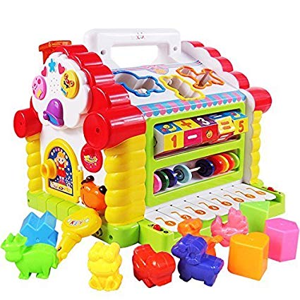 Smartcraft Colorful and Attractive Funny Cottage Educational Toy, Learning House - Baby Birthday Gift for 1 2 3 Year Old Boy Girl Child