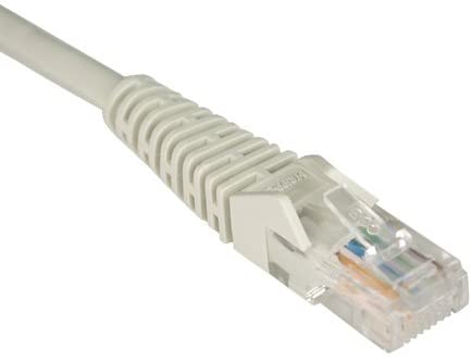 Tripp Lite Cat5e 350MHz Snagless Molded Patch Cable (RJ45 M/M) - Gray, 100-ft.(N001-100-GY)