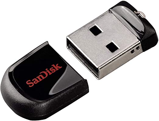 SanDisk Cruzer Fit CZ33 64GB USB 2.0 Low-Profile Flash Drive- SDCZ33-064G-B35